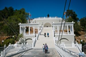 пешеходный мост через Урал