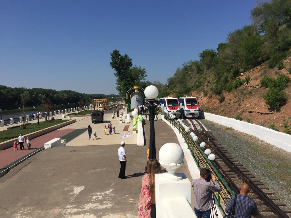 В Оренбурге детская железная дорога закрыла сезон