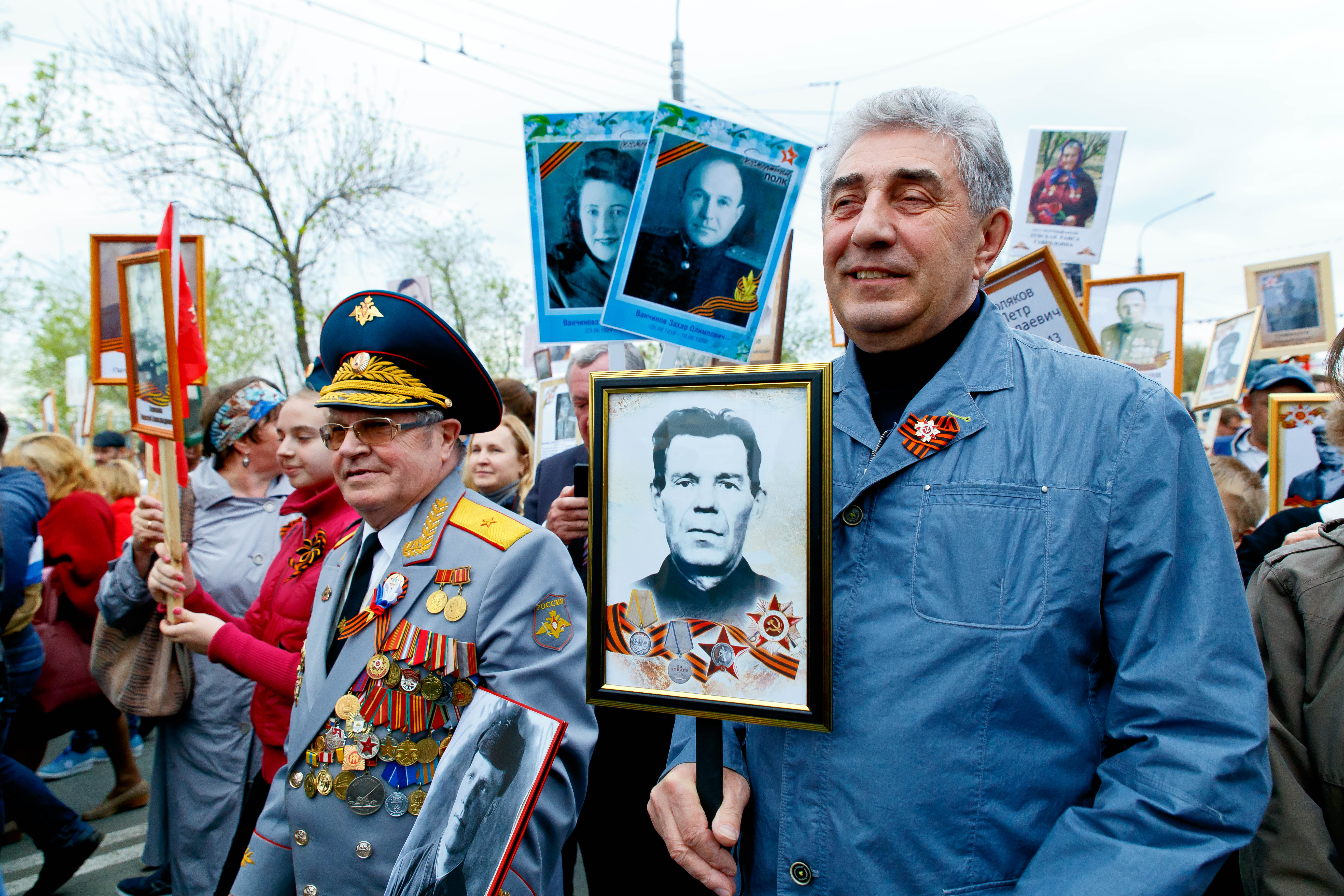 В рядах бессмертного полка