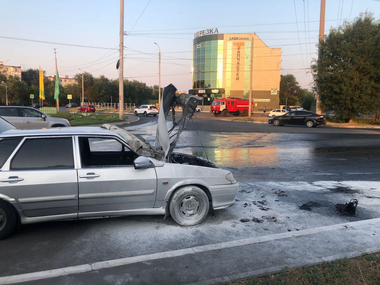 В Оренбурге на улице Березка сгорела автомобиль | 23.08.2022 | Новости  Оренбурга - БезФормата