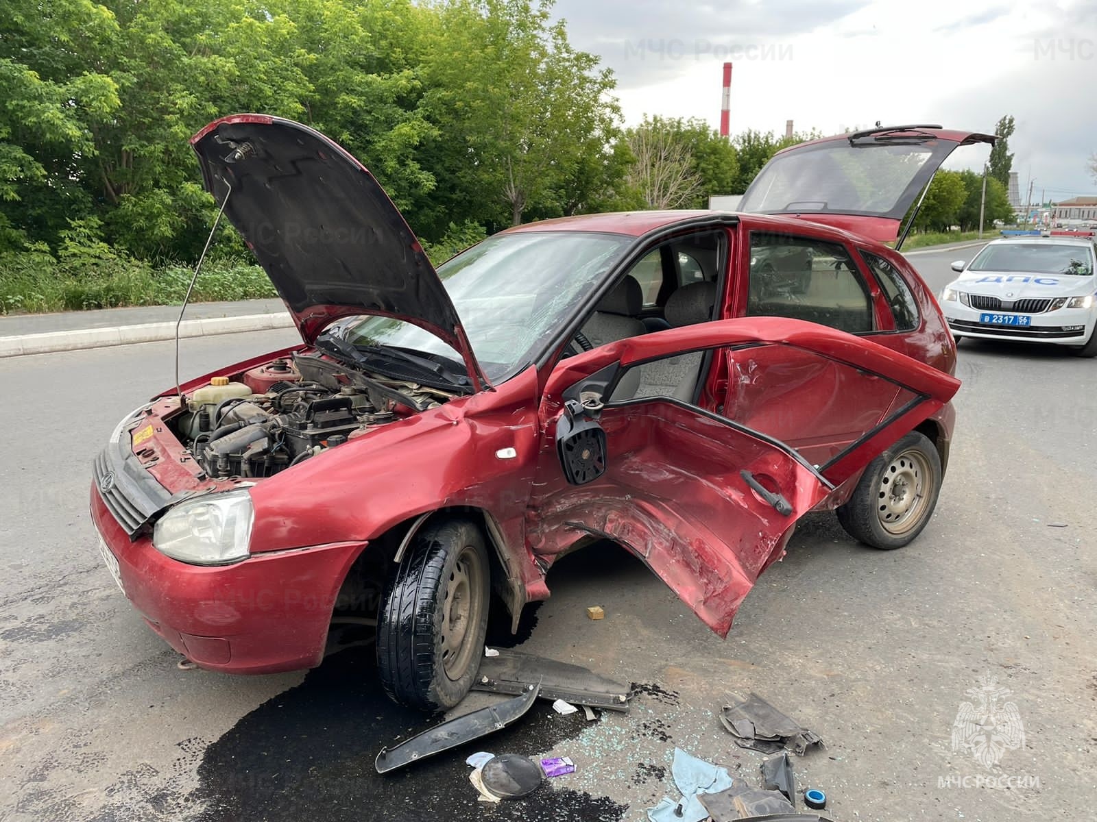 В Оренбурге в ДТП на улице Конституции пострадали три человека | 24.06.2023  | Новости Оренбурга - БезФормата