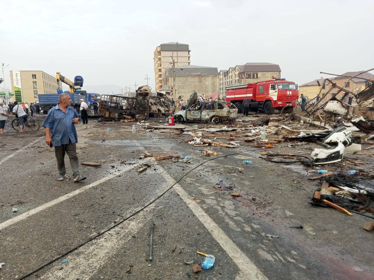 Число погибших при взрыве на АЗС в Махачкале выросло до 35 | 15.08.2023 |  Новости Оренбурга - БезФормата