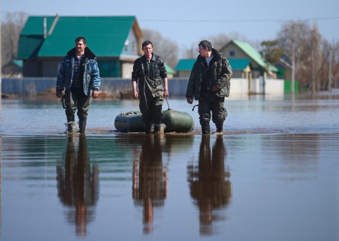 паводок в Оренбурге 2