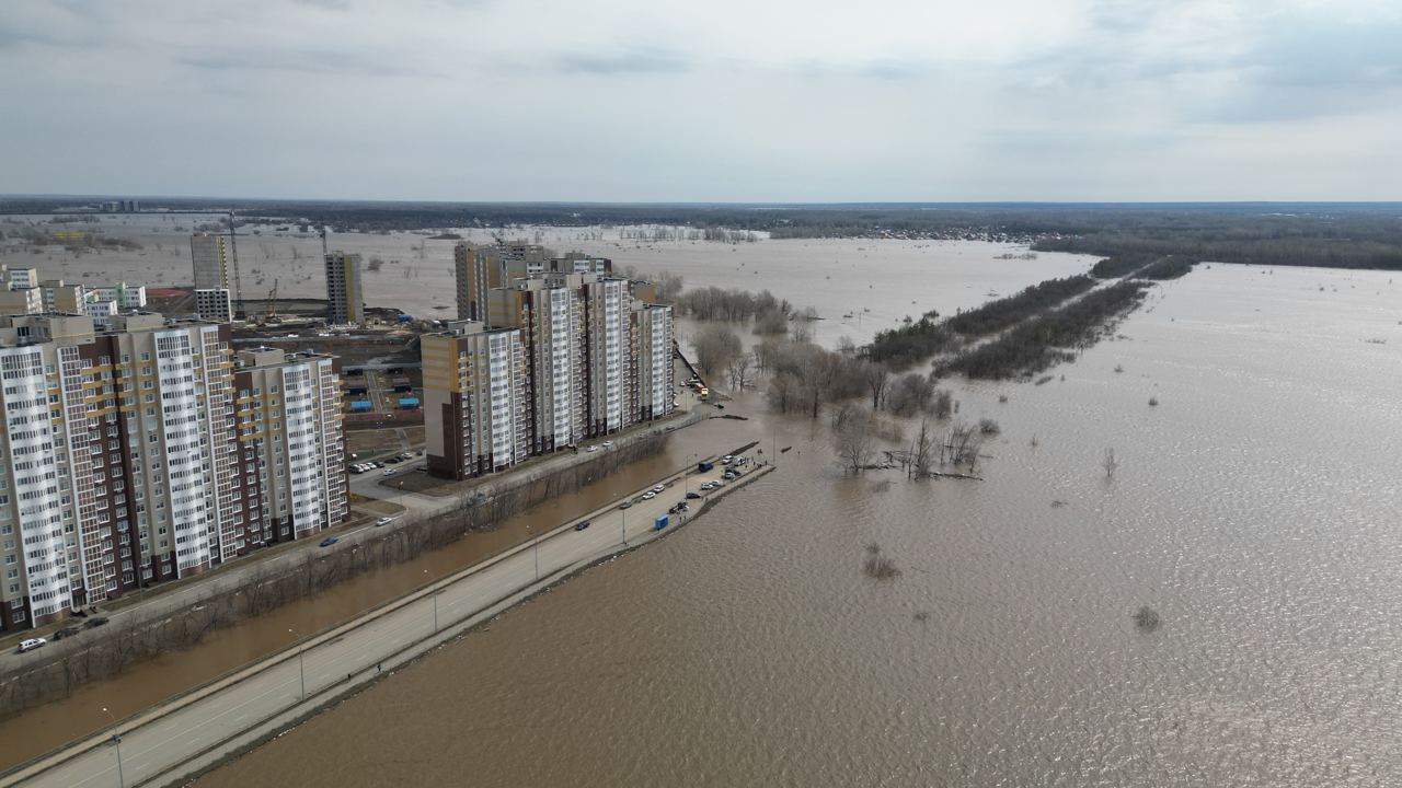 Оренбург паводок 2024 город