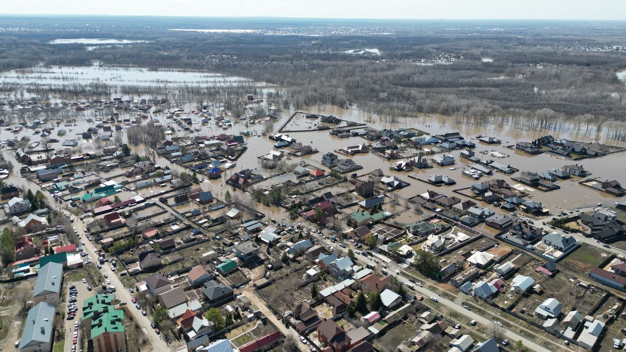 В поселке Пригородный под Оренбургом вода за ночь поднялась на полметра |  11.04.2024 | Новости Оренбурга - БезФормата