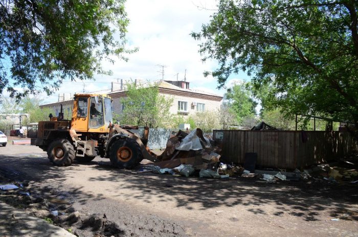 уборка мусора Оренбург