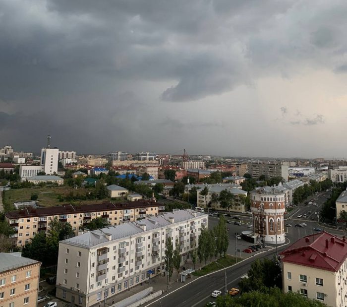 погода в Оренбурге дождь