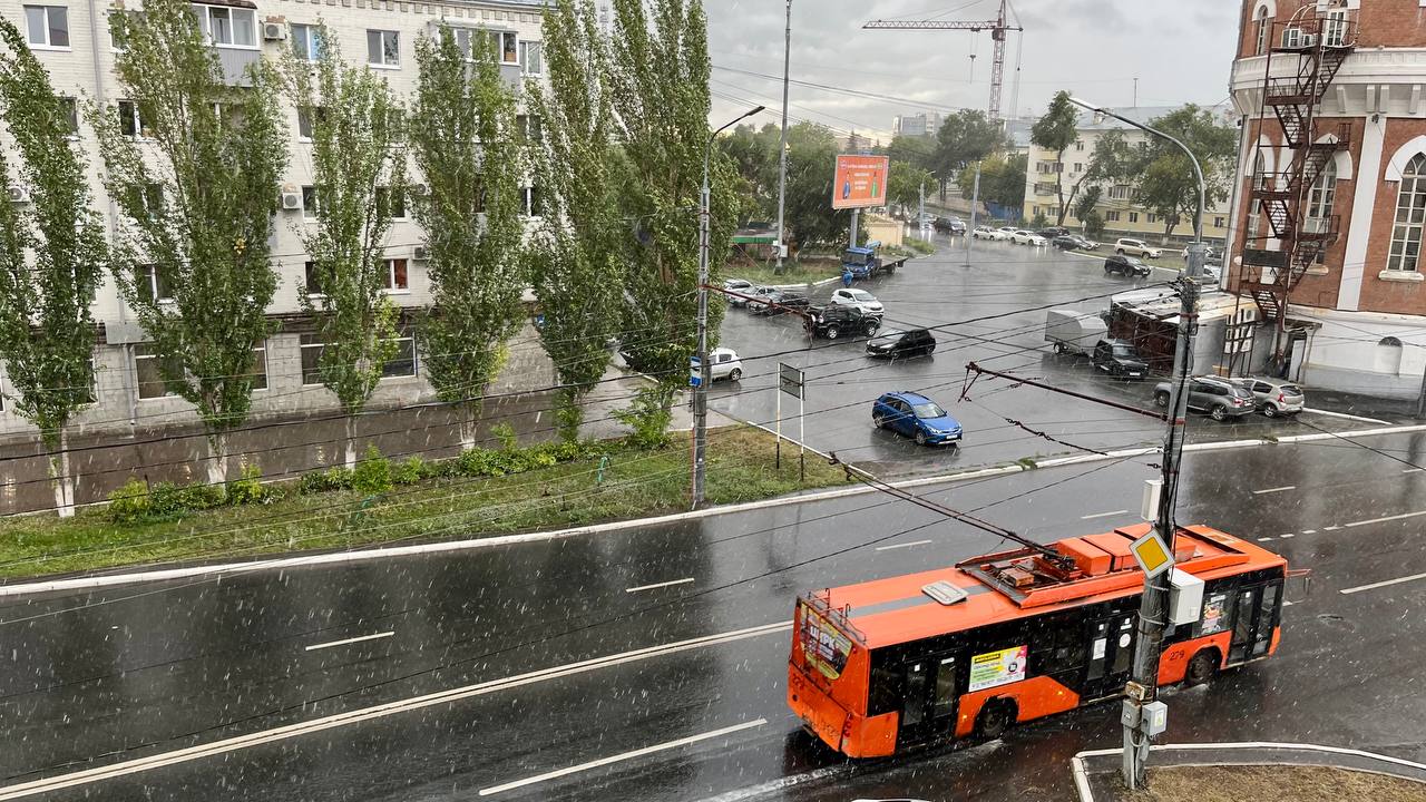 погода в Оренбурге дождь