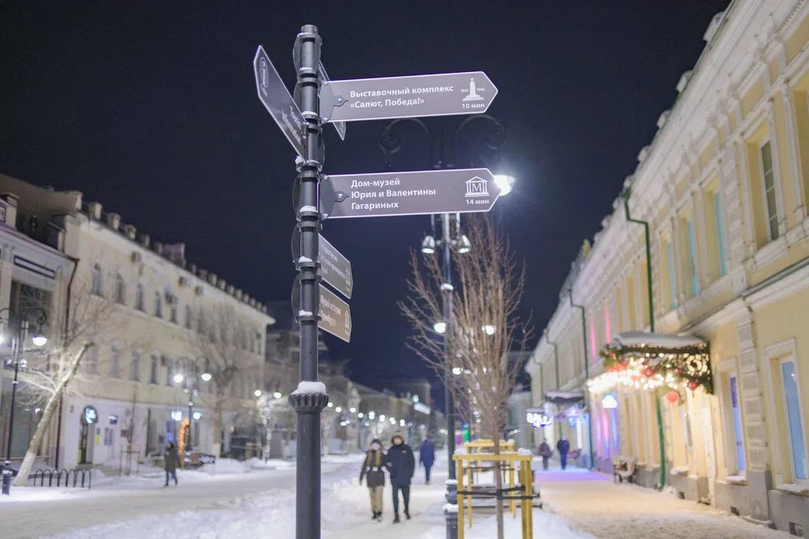 зима Оренбург