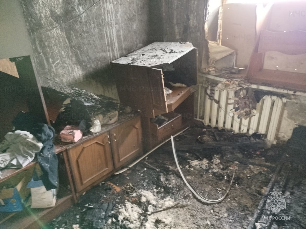 пожар Бузулук