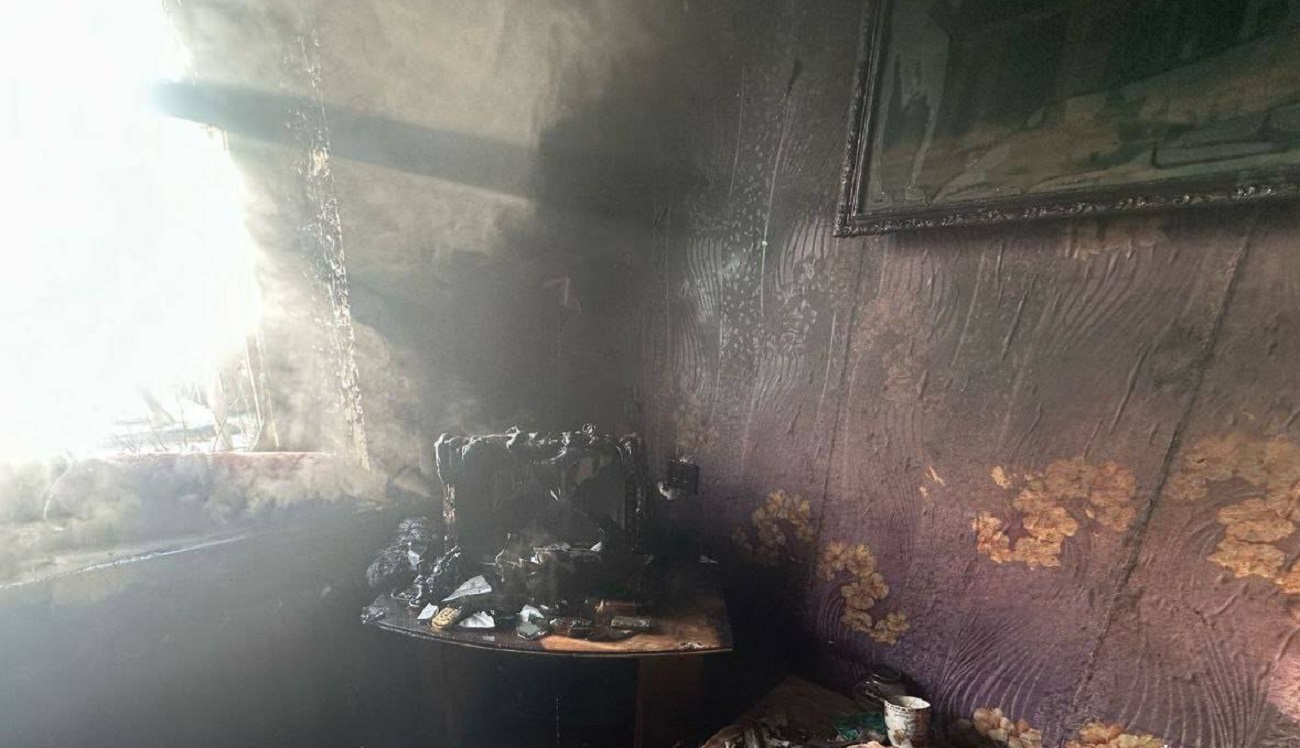 пожар в Орске