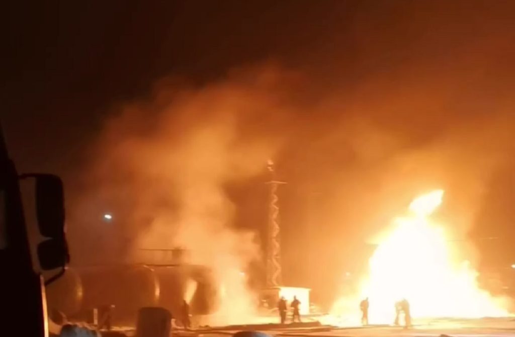 пожар донгузская