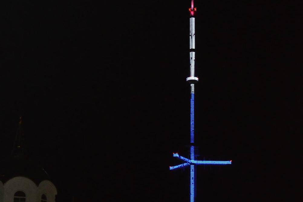 В Оренбурге украсят телевышку.