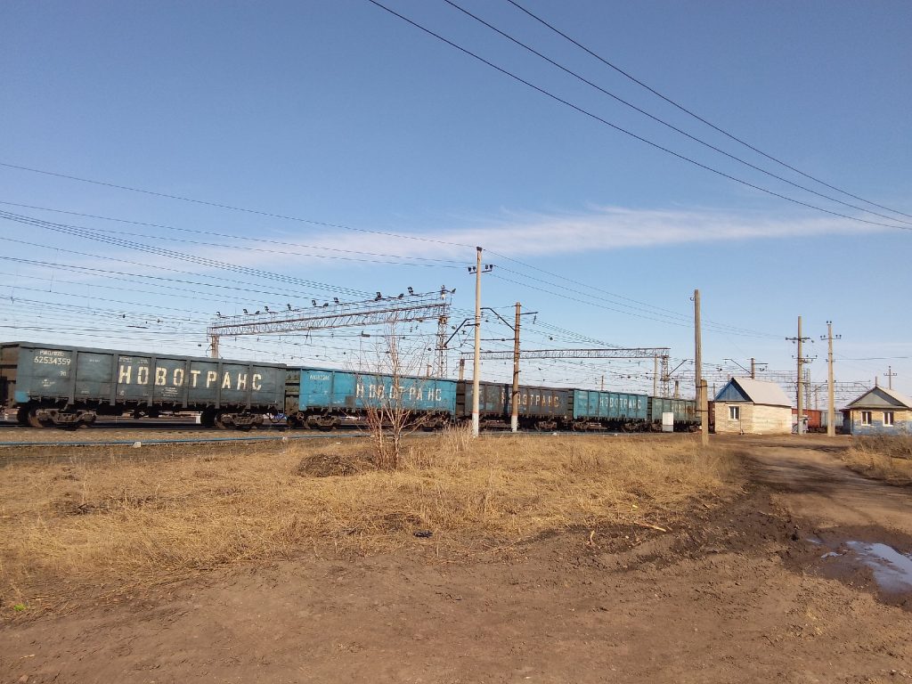 товарняк поезд Абдулино