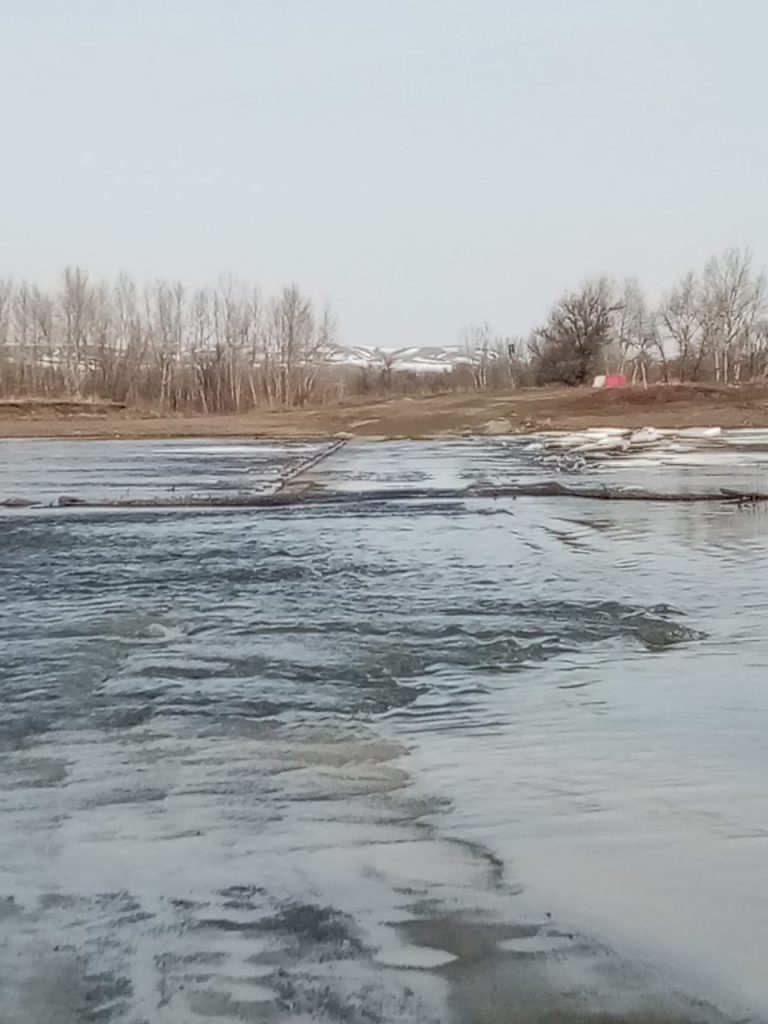 В Кувандыкском районе продолжают подниматься реки.