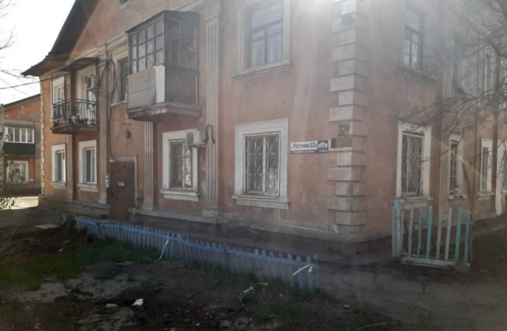 Подтопленый дом