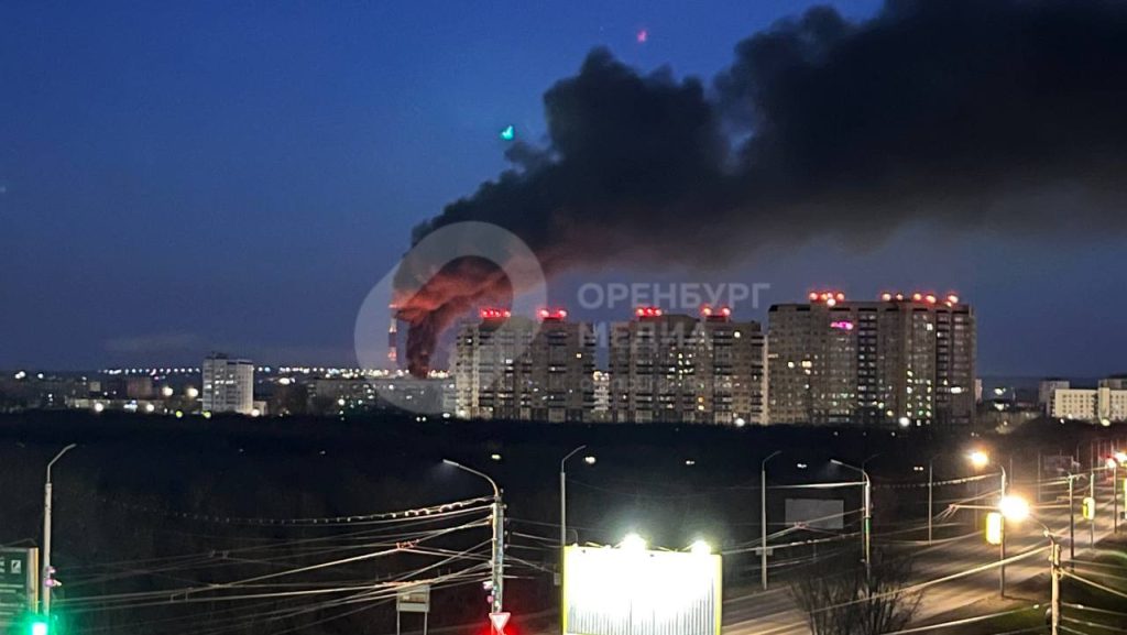 пожар на подстанции