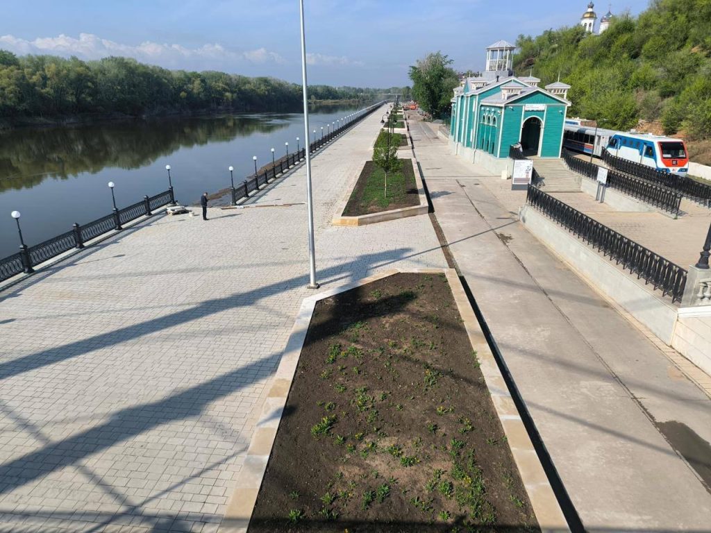 набережная урала оренбург