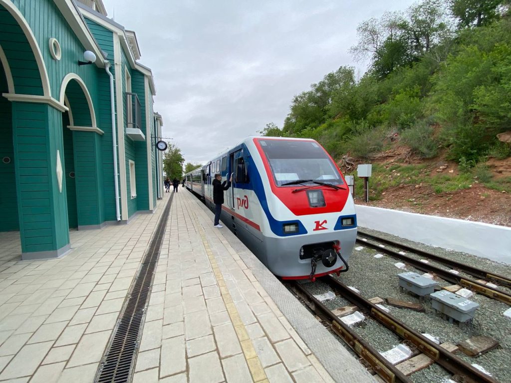 детская железная дорога в Оренбурге2