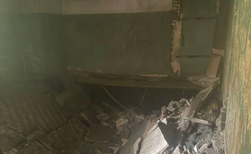 обрушилась стена общежития Орск