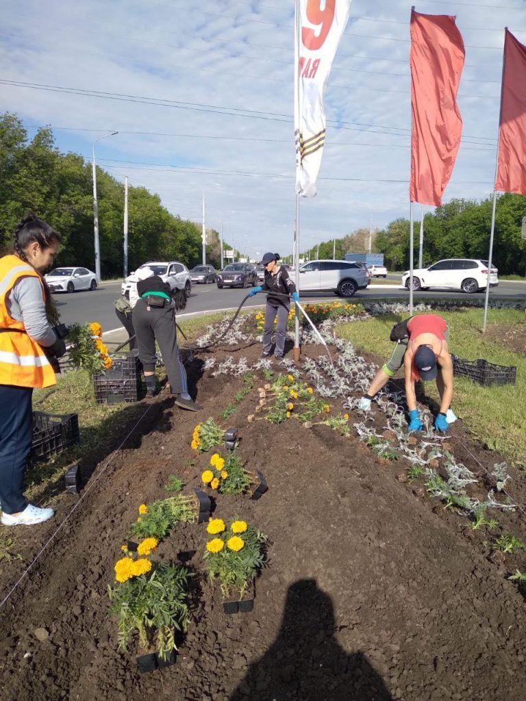 Цветы в Оренбурге
