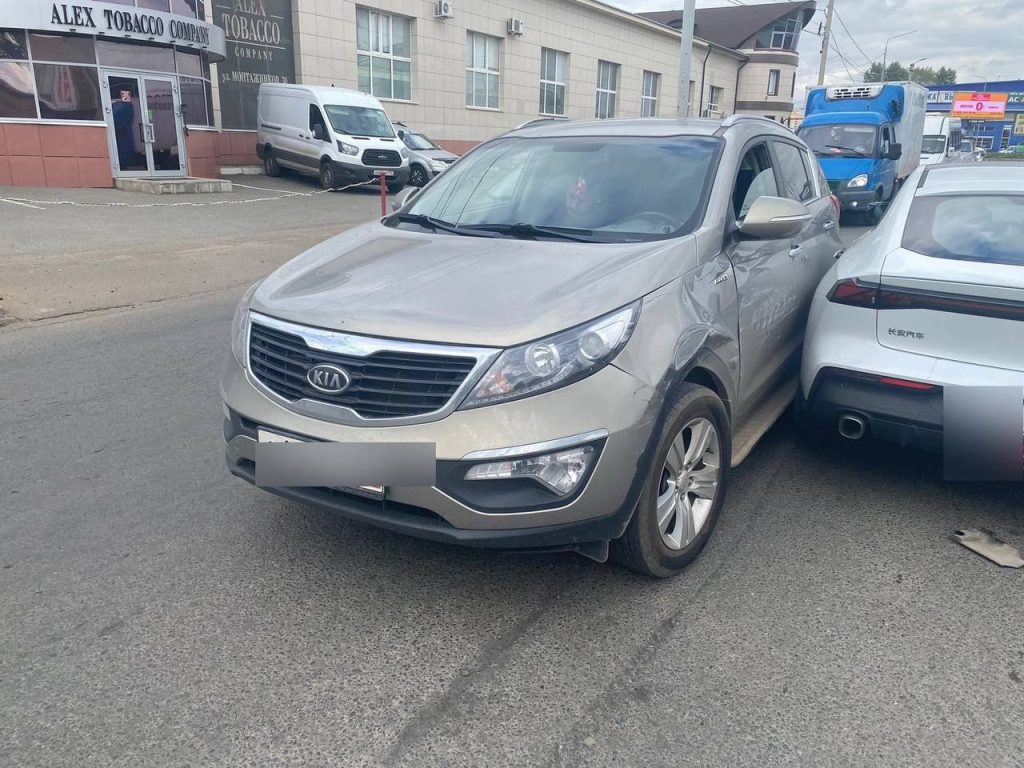 тройное ДТП в Оренбурге