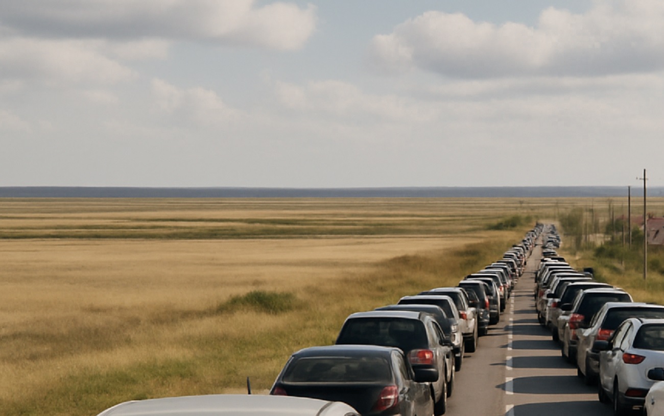 пробки в Оренбурге