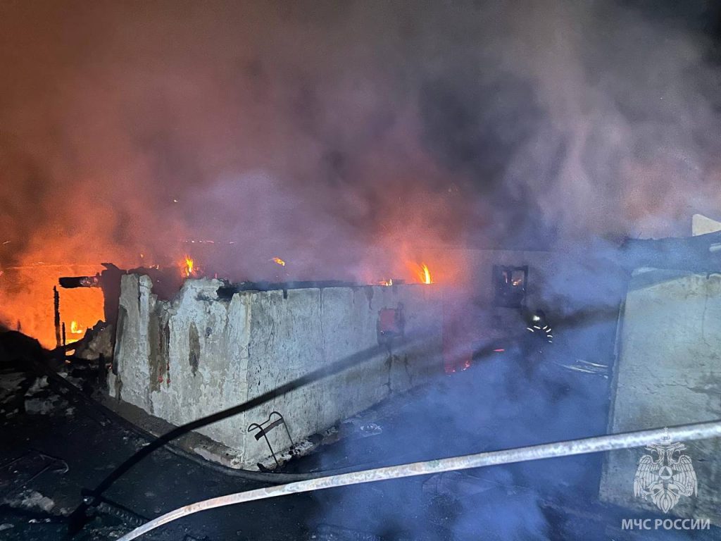 пожар в Орске