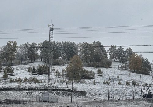 снегопад урал