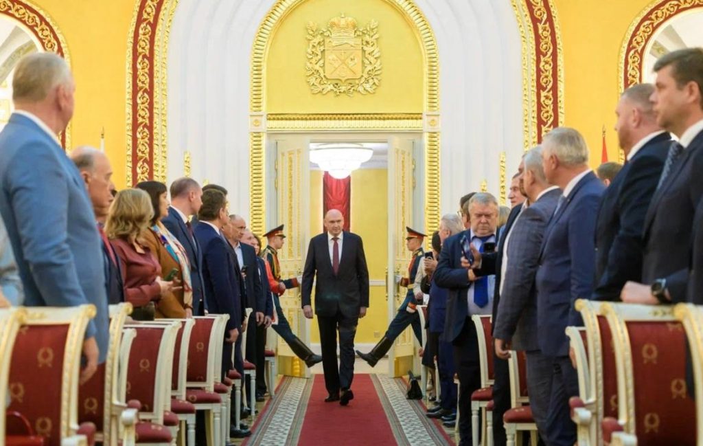 Инаугурация Евгения Солнцева