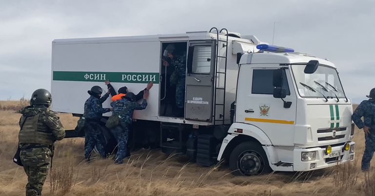 Побег осужденных из ИК-4 сотрудники УИС отработали алгоритм действия при побеге двух осужденных из исправительной колонии