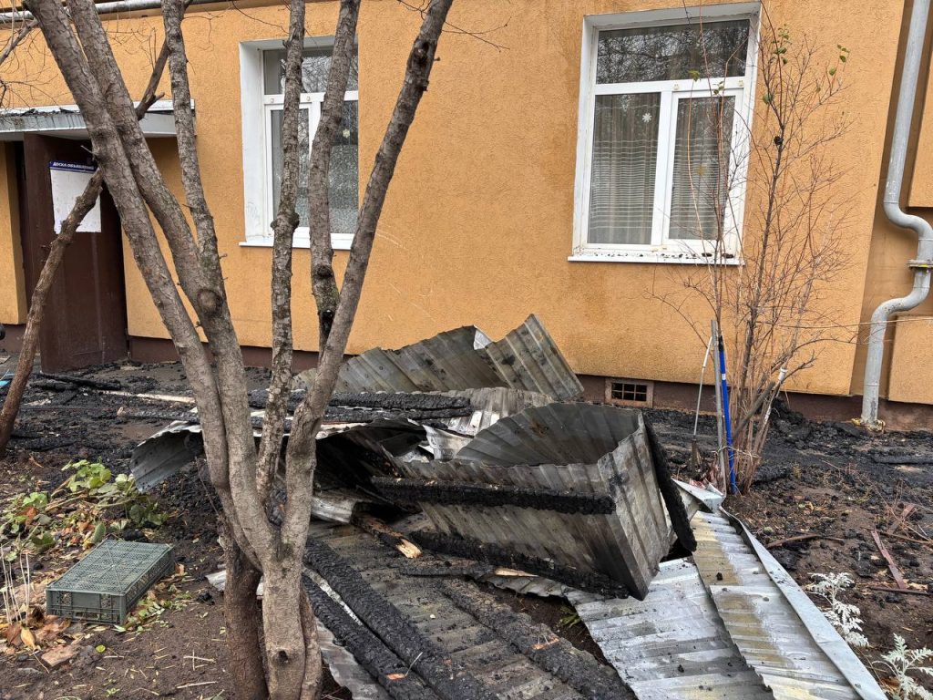 пожар Больничный