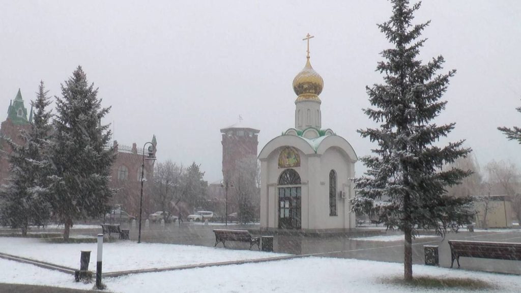 первый снег