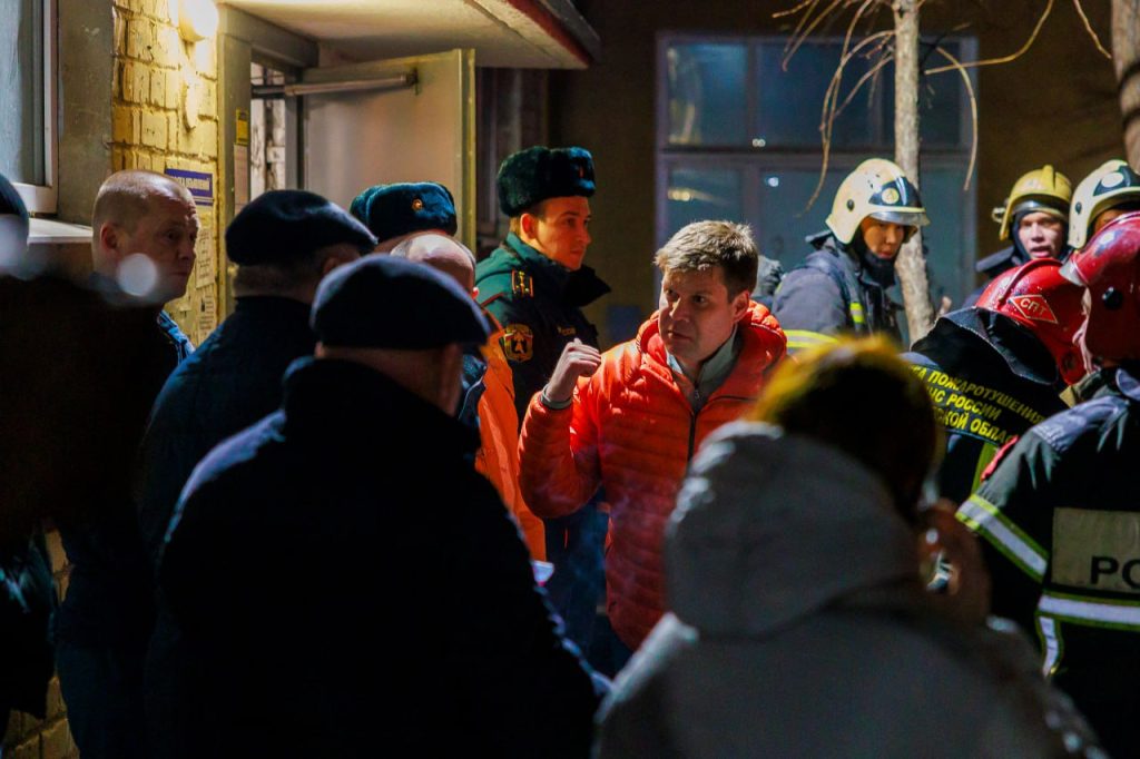 пожар в Оренбурге на проезде Больничном 15