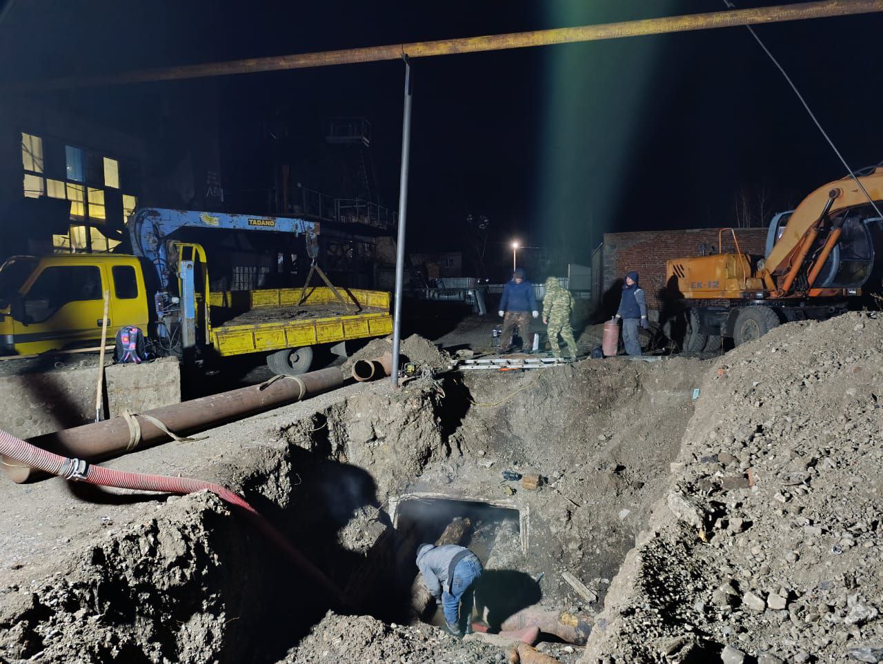 авария тепло