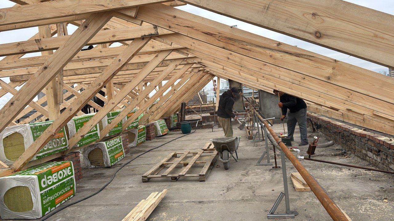 больничный крыша