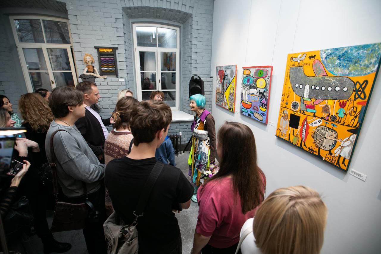 выставка Екатерины Жадиной