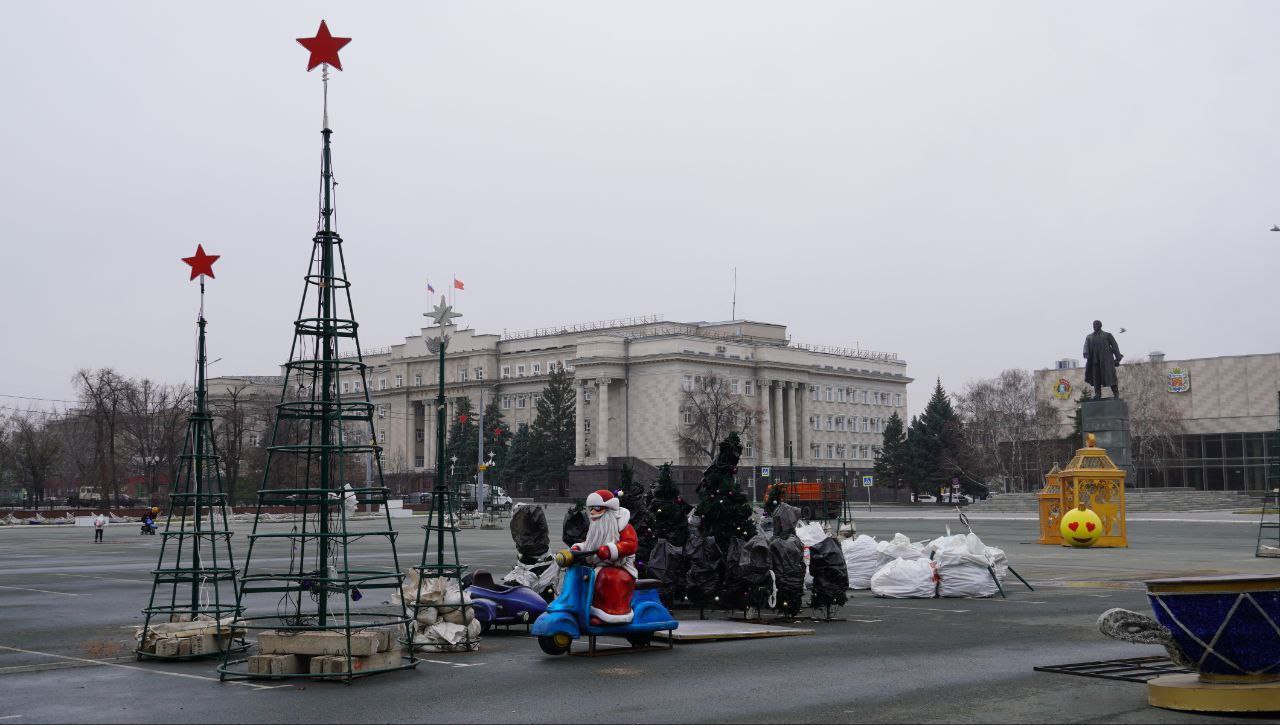 новогодний городок
