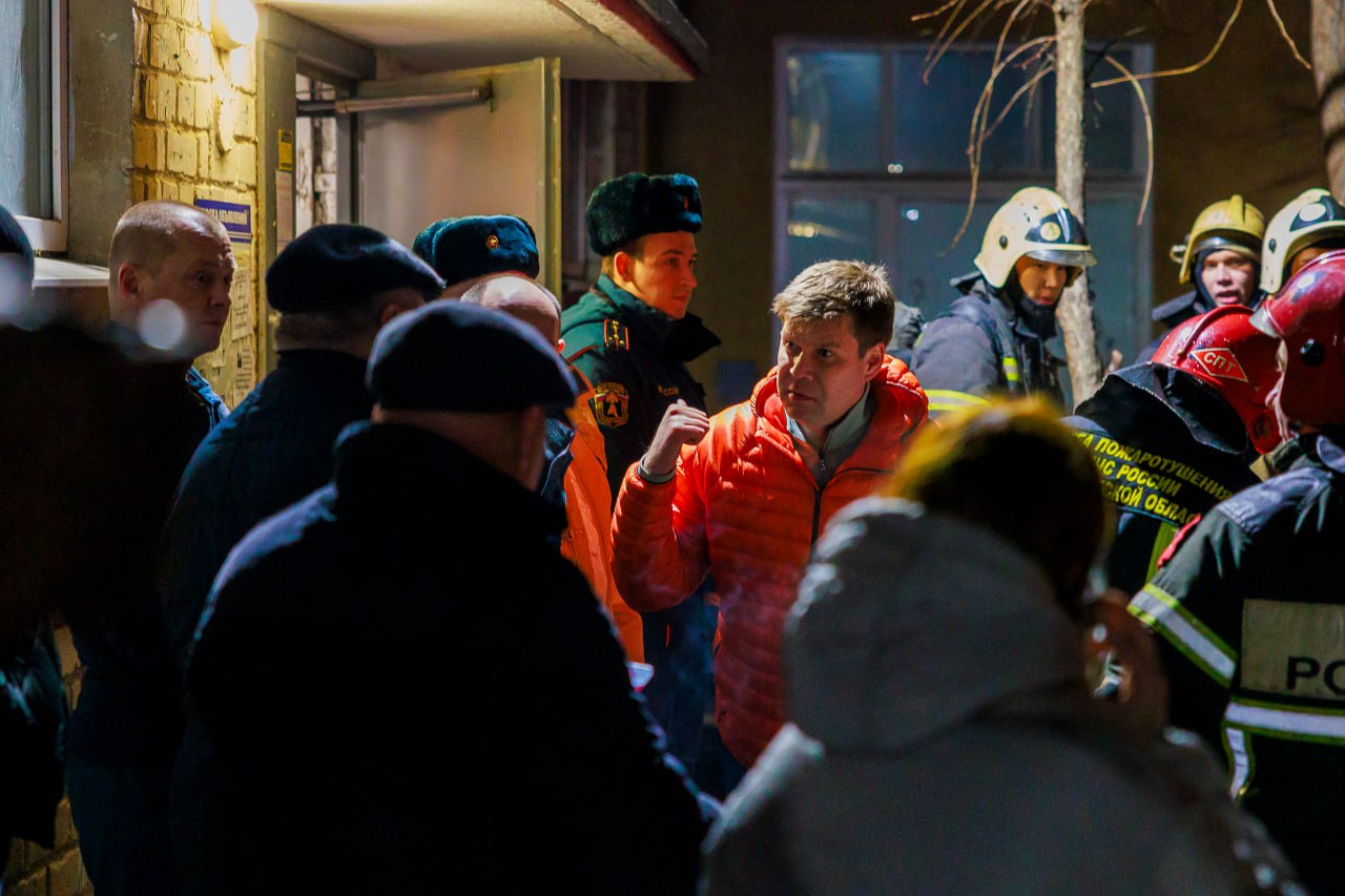 пожар в Оренбурге на проезде Больничном 15