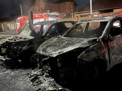 пожар автомобиль