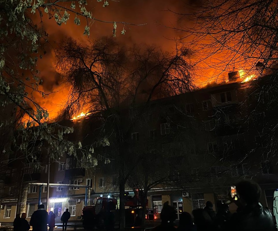 пожар пятиэтажка больничный