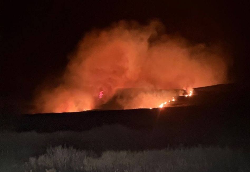 пожар гайский округ