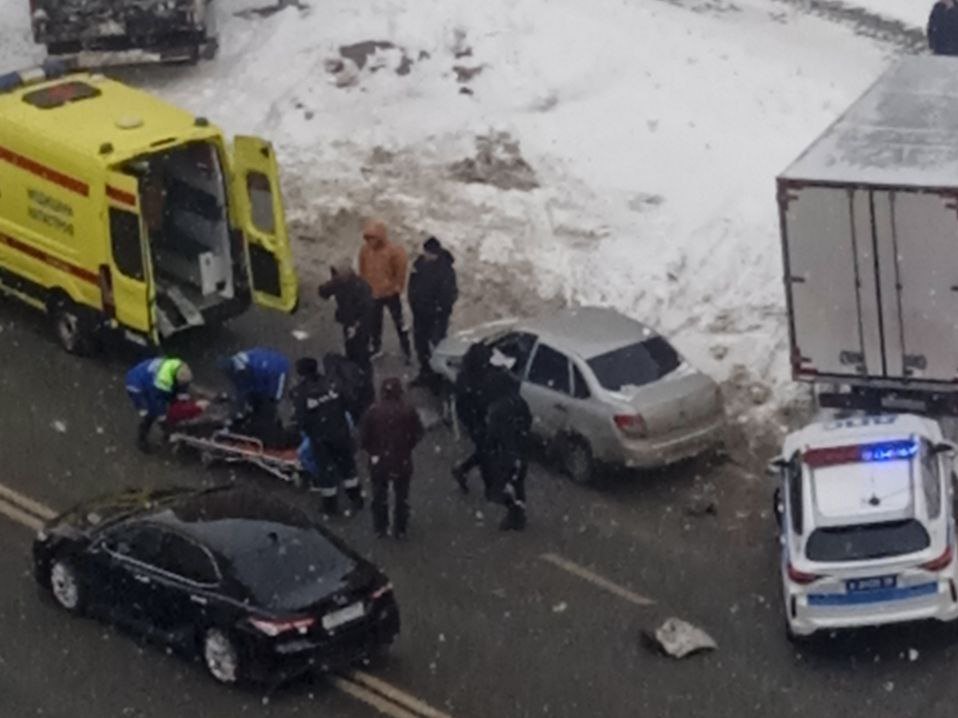 сбил женщину