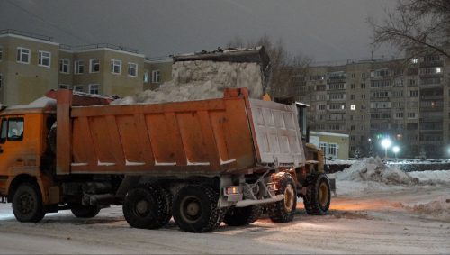 вывоз снега
