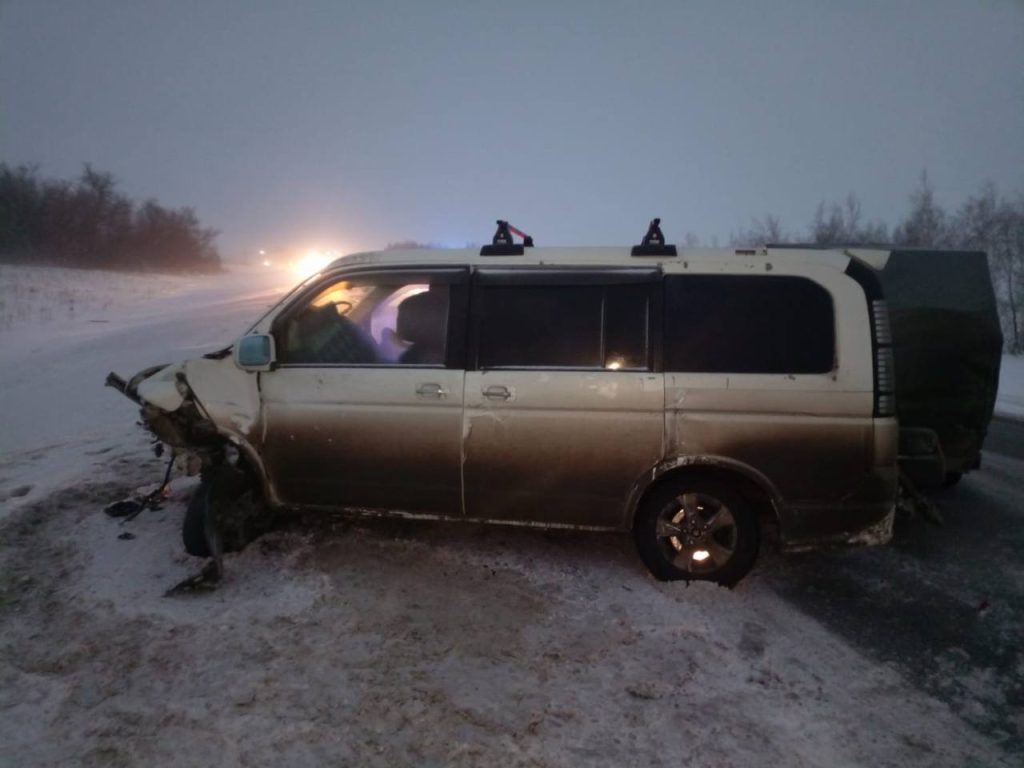 ДТП на трассе Оренбург-Самара