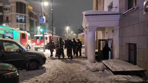 Пожар в драмтеатре Оренбург 4