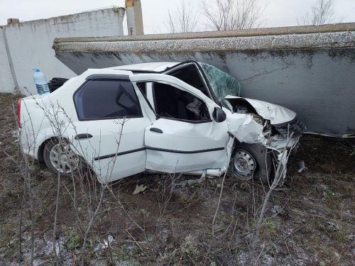 ДТП бетонная плита