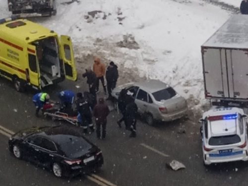 сбил женщину