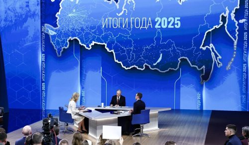 итоги года с Владимиром Путиным