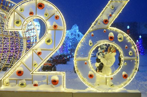 новогодний Оренбург